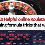 Single number online roulette strategy